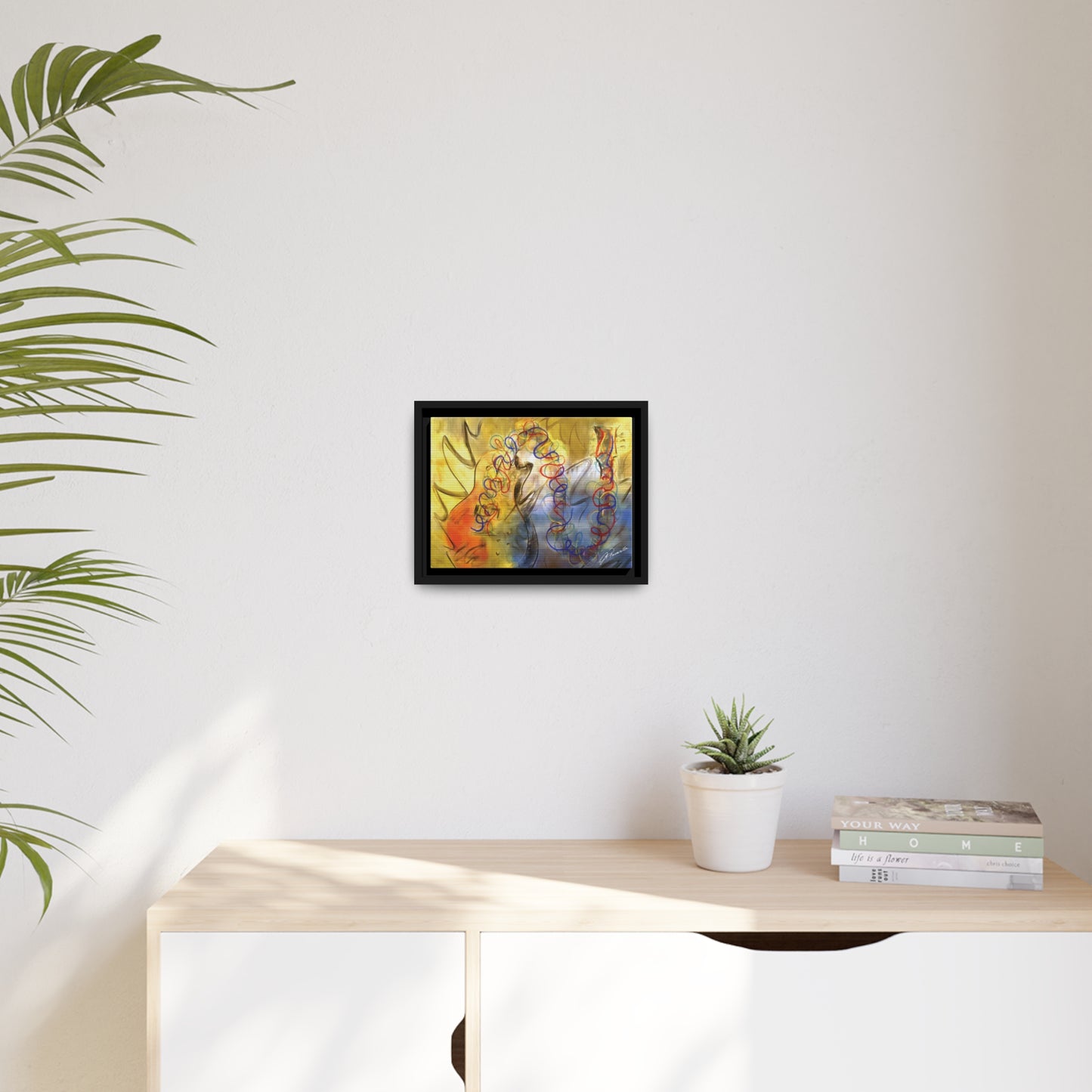 Rebel Spirit Matte Canvas Black Frame