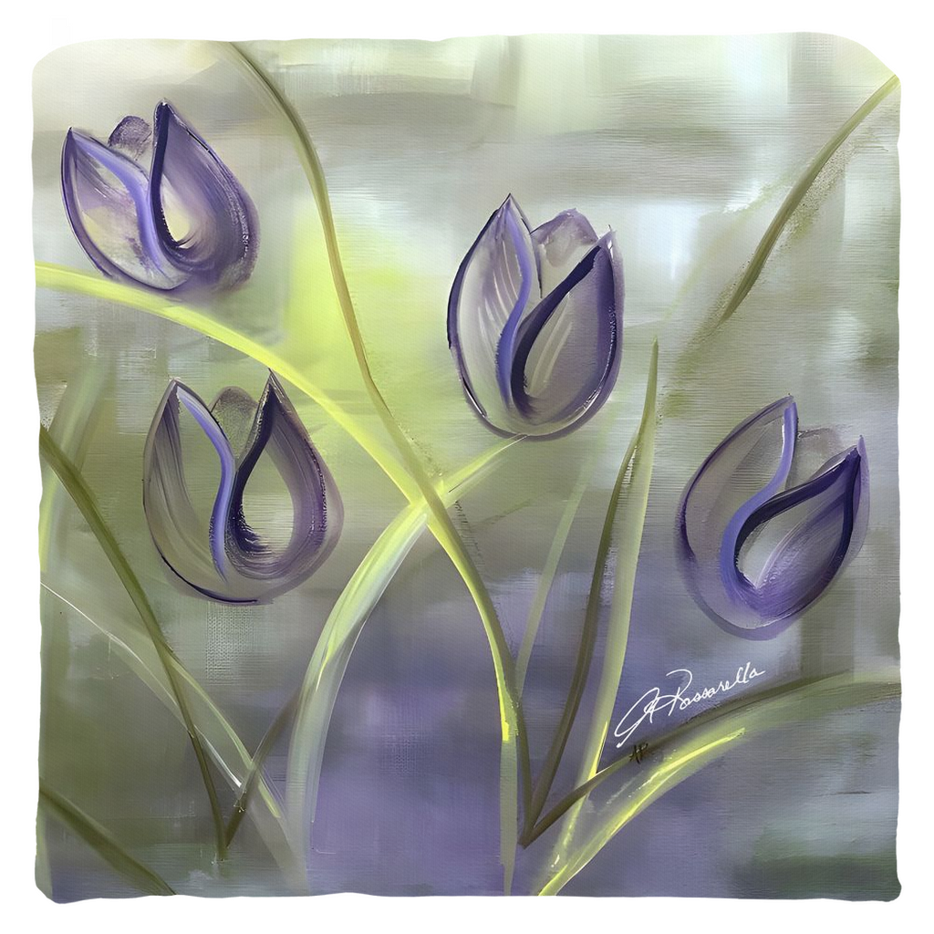 Purple_Gold_Green_Passion_pillowcase_featuring_the_Passion_painting_from_the_Floral_Awakening_Collection_by_Arlene_Passarella_for_Give_ilo_with_artist_signature