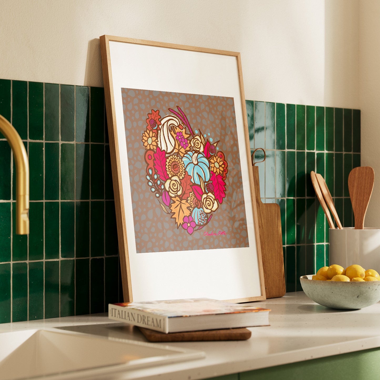 Harvest Love Museum-Grade Poster