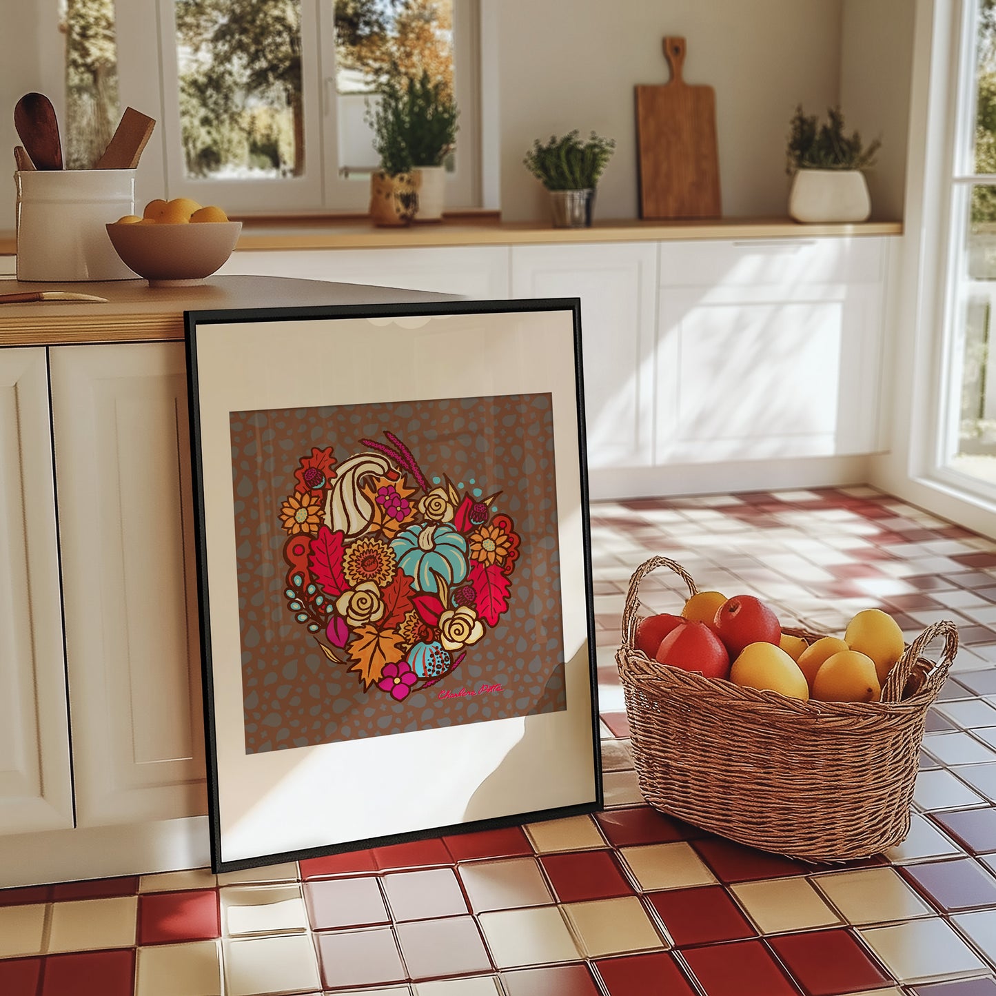 Harvest Love Museum-Grade Poster