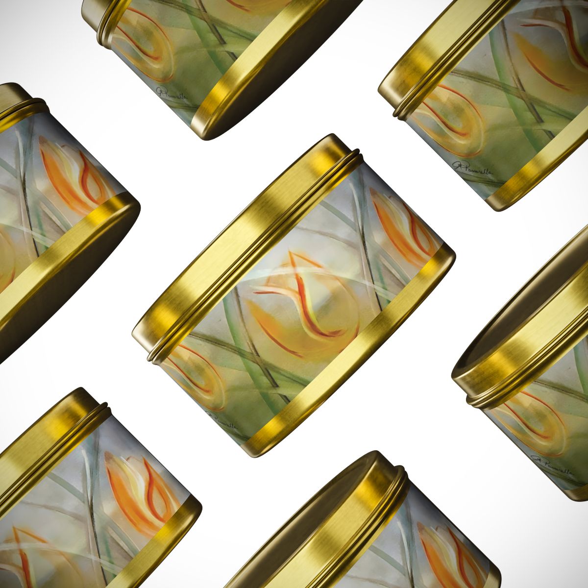 Sunshine Tin Candle