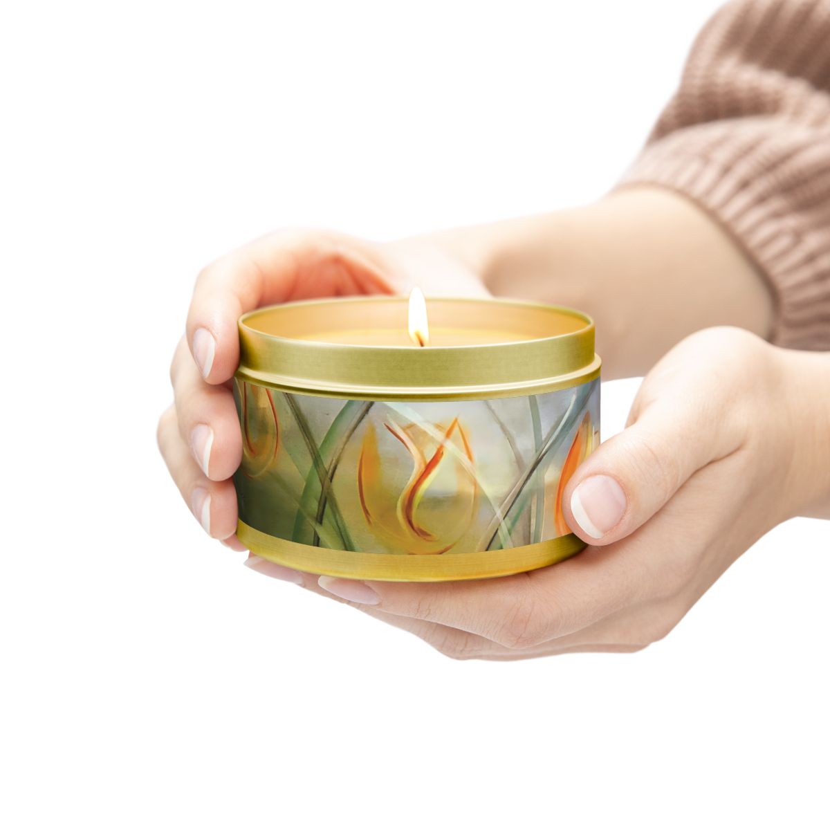 Sunshine Tin Candle