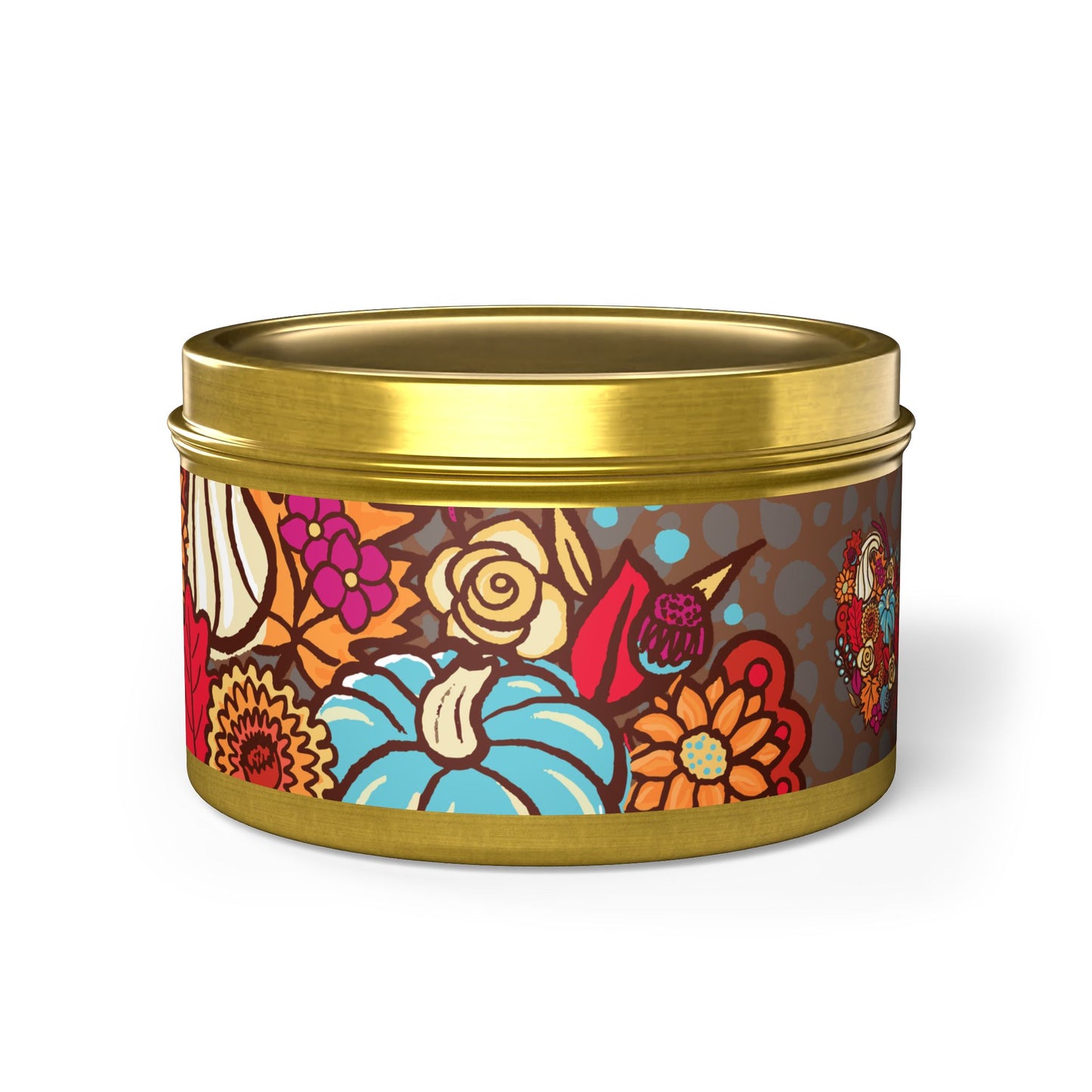 Harvest Love Tin Candle