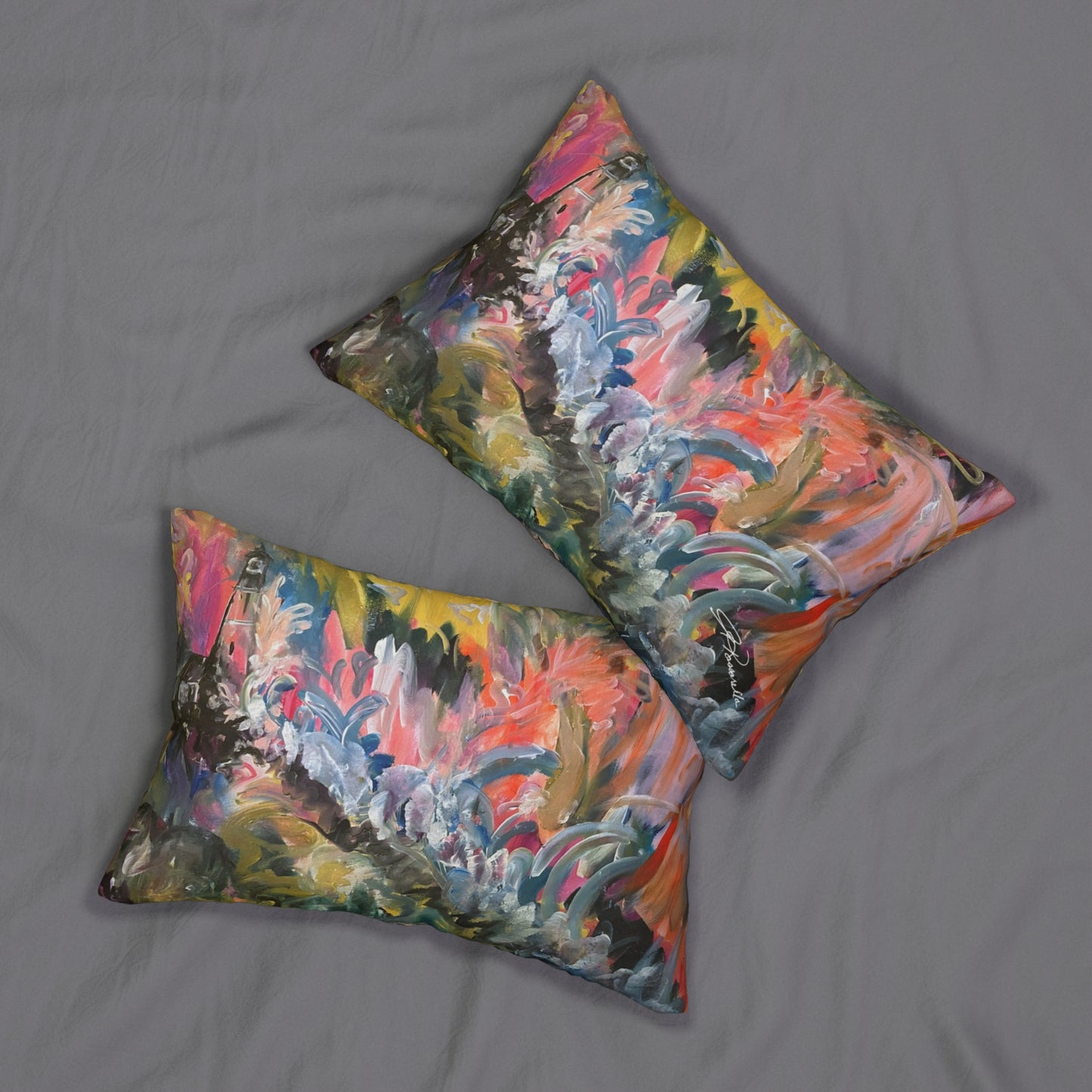 Vibrant Storm Pillow