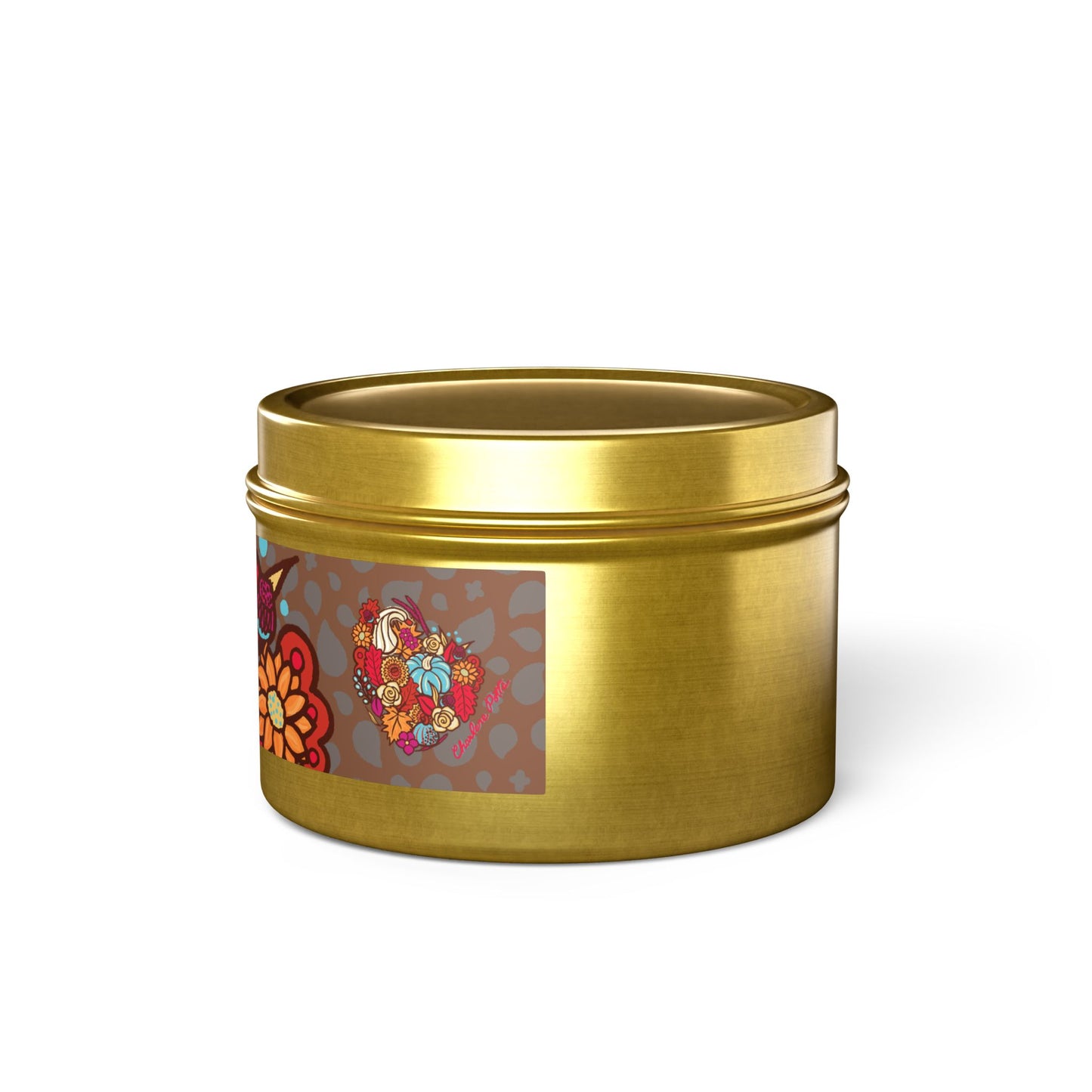 Harvest Love Tin Candle