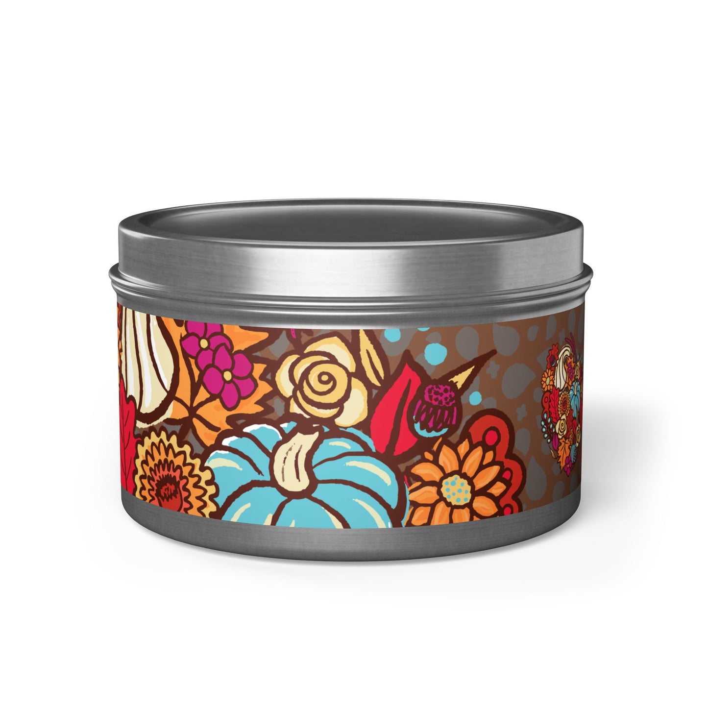 Harvest Love Tin Candle