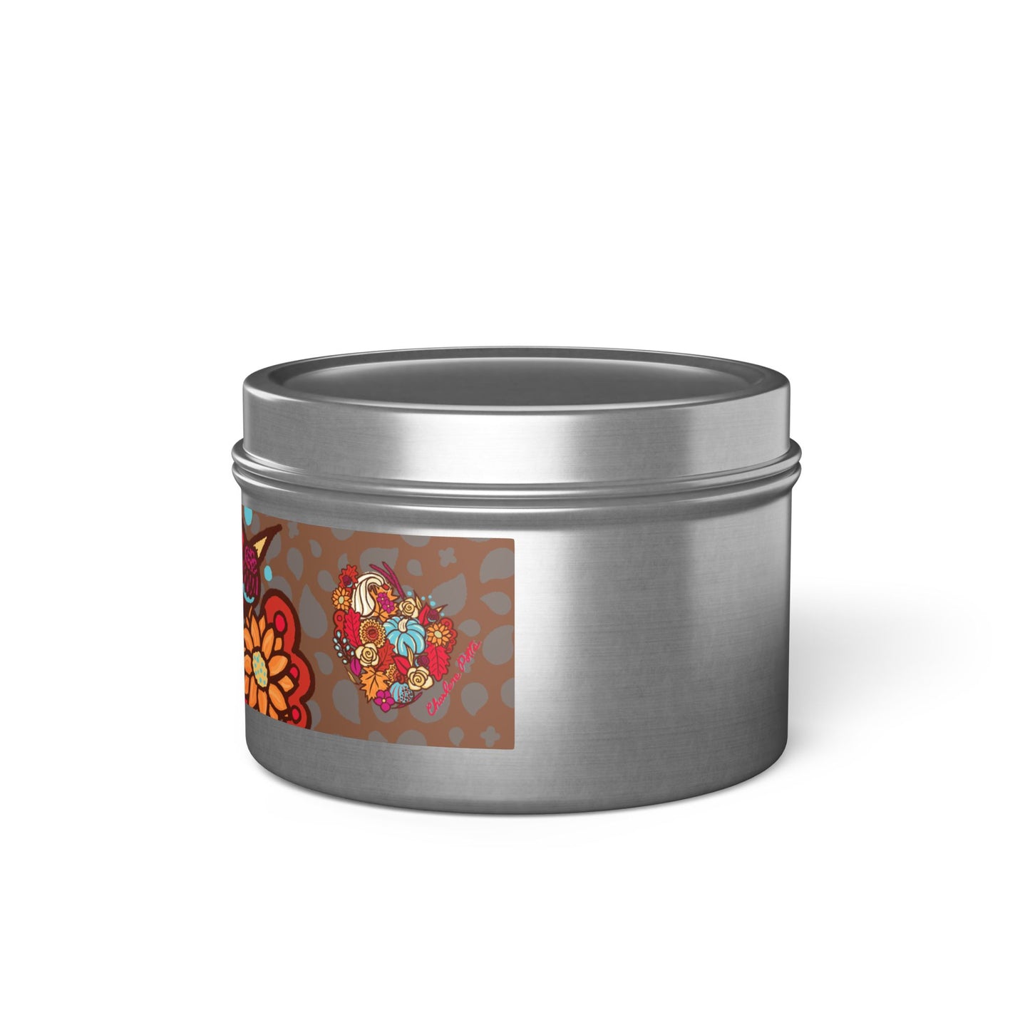 Harvest Love Tin Candle