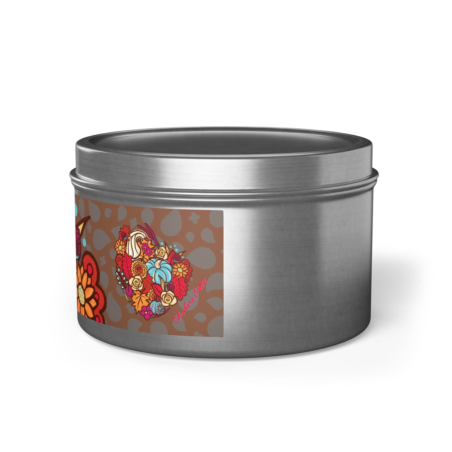 Harvest Love Tin Candle