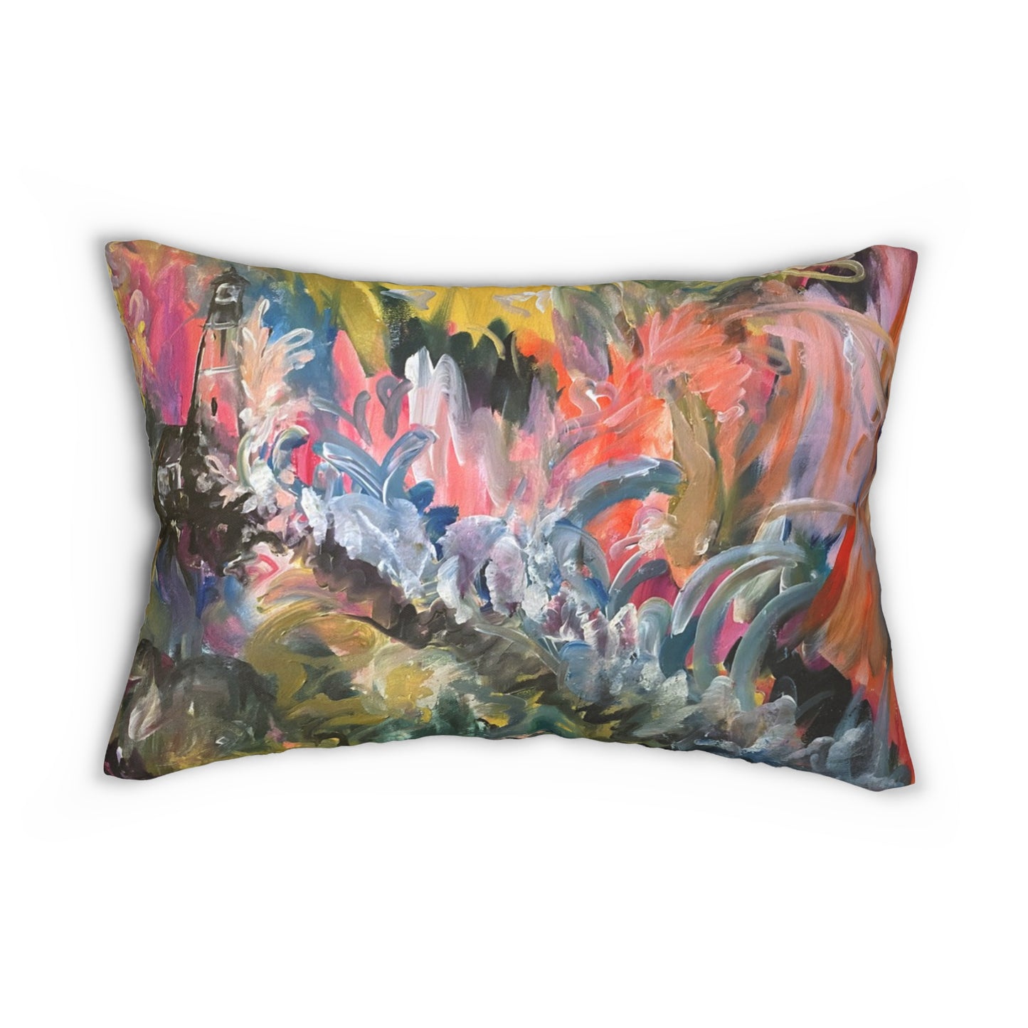 Vibrant Storm Pillow