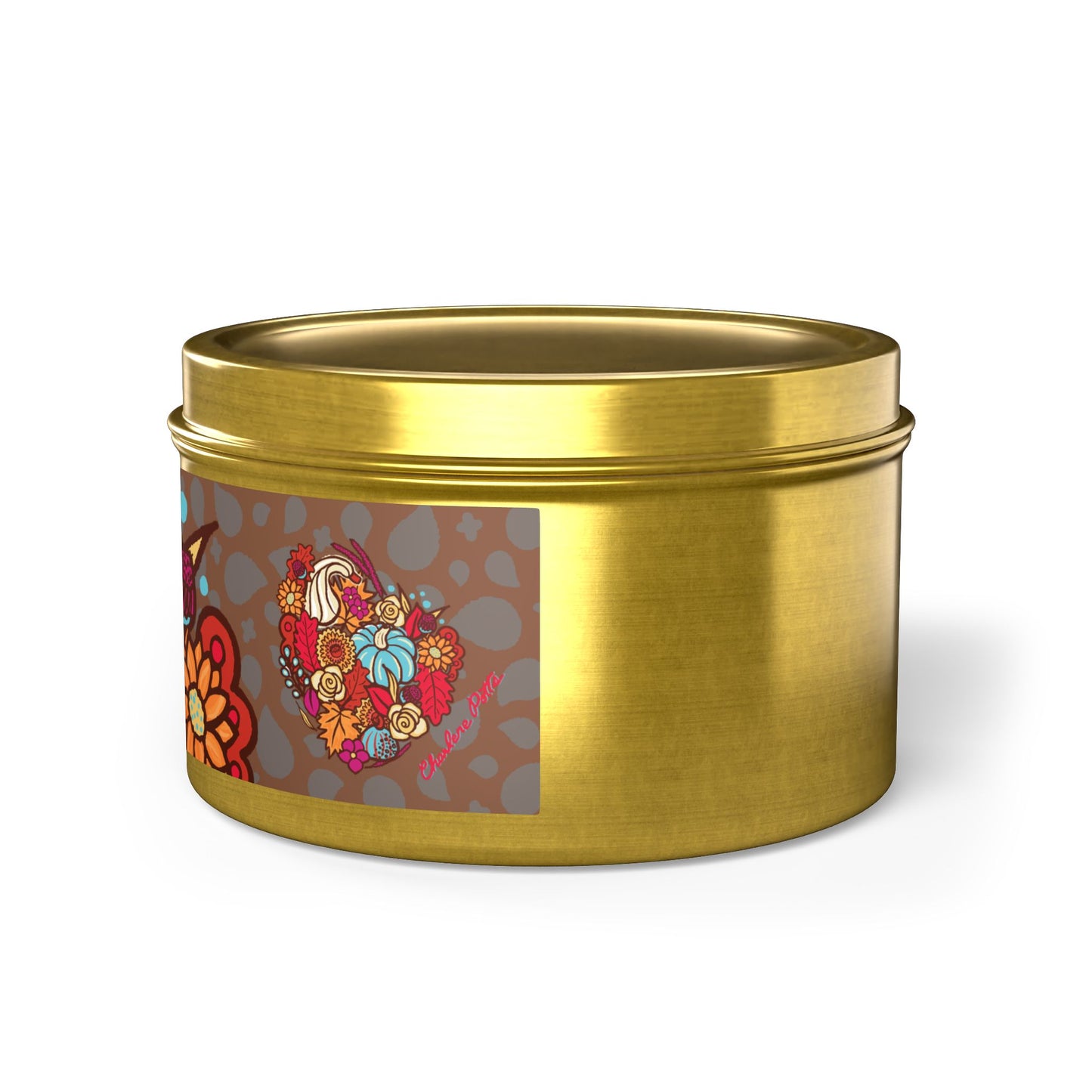 Harvest Love Tin Candle