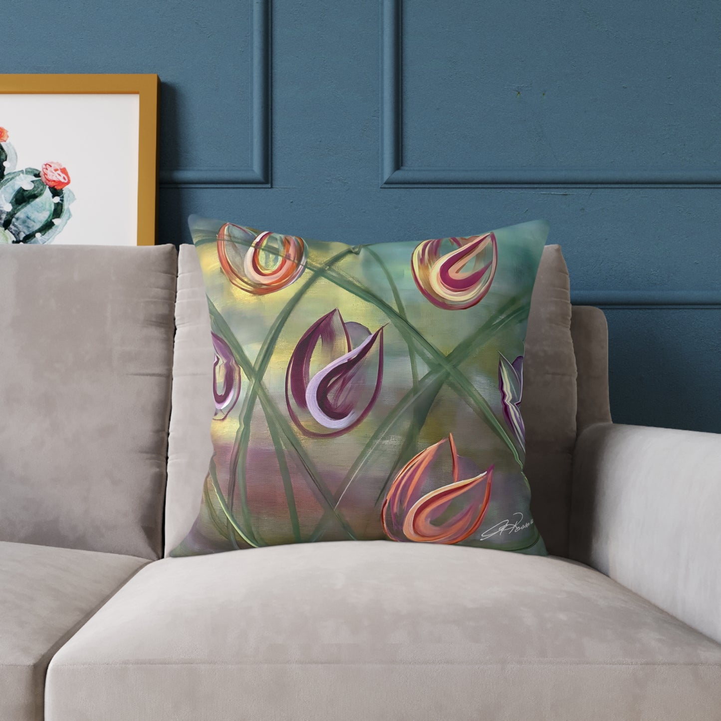 Joy Canvas Pillow