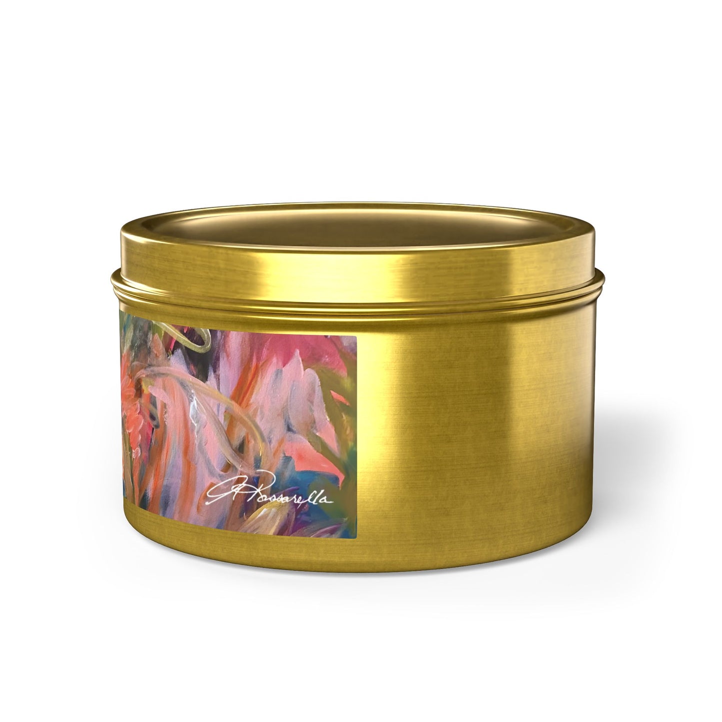 Vibrant Storm Tin Candle