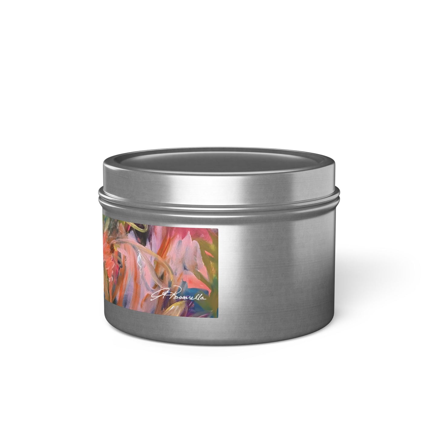 Vibrant Storm Tin Candle