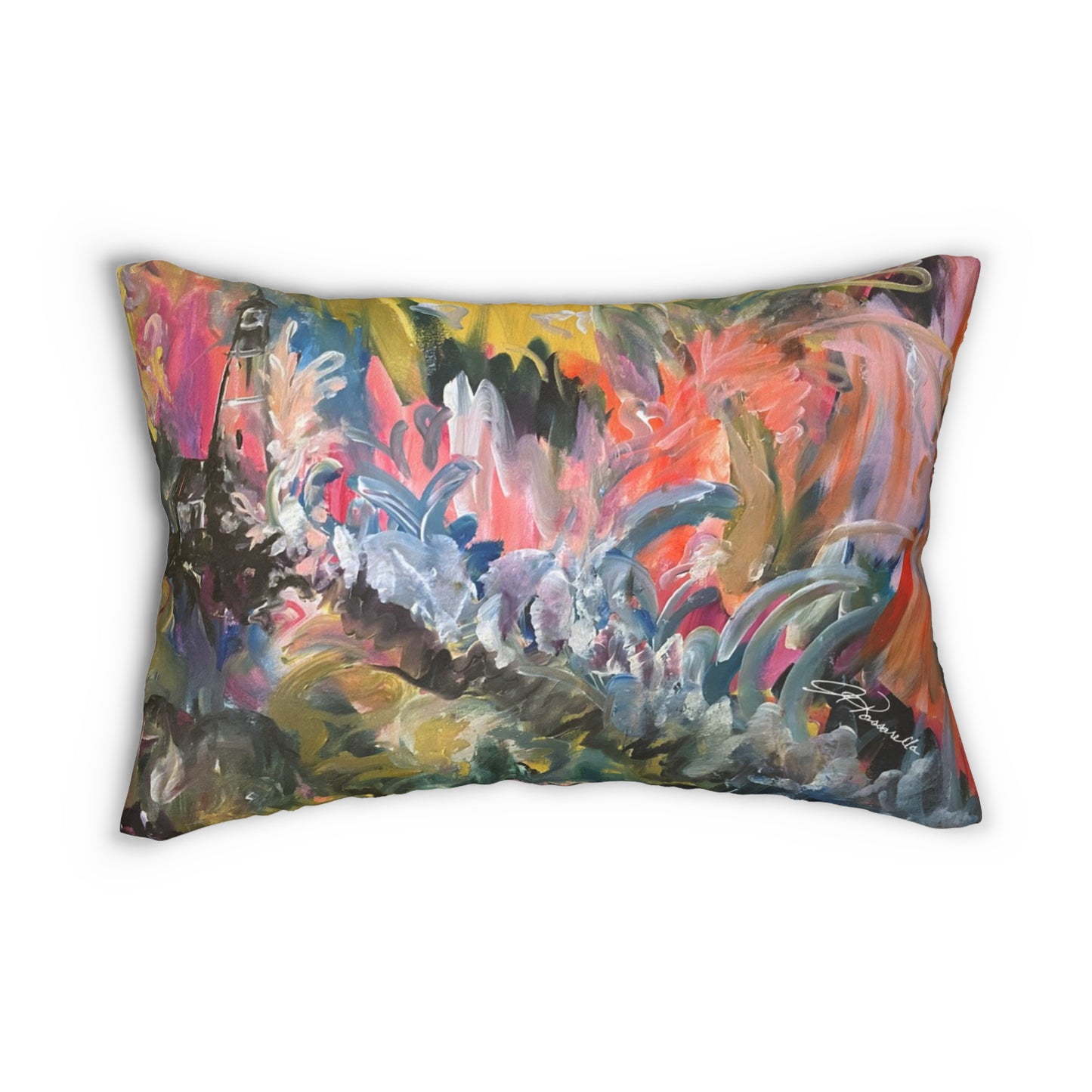 Vibrant Storm Pillow