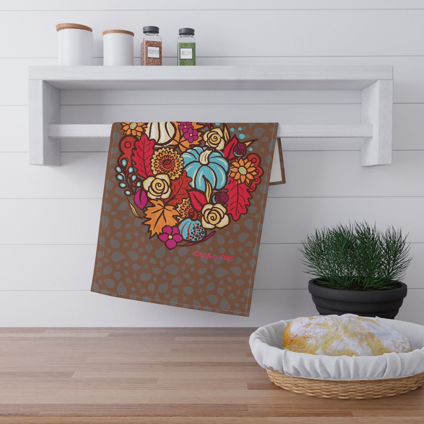 Harvest Love Tea/Kitchen Towel