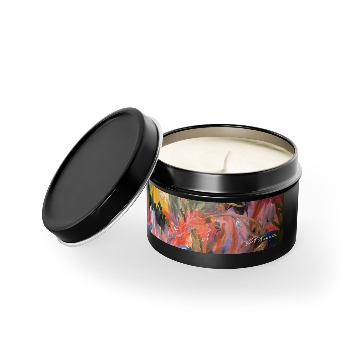 Vibrant Storm Tin Candle