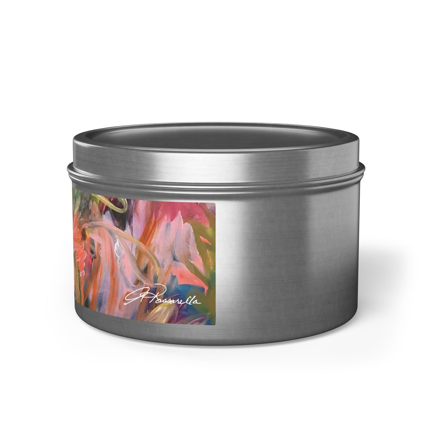 Vibrant Storm Tin Candle