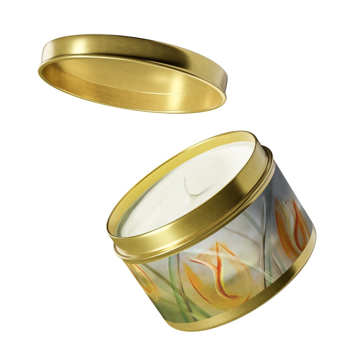 Sunshine Tin Candle