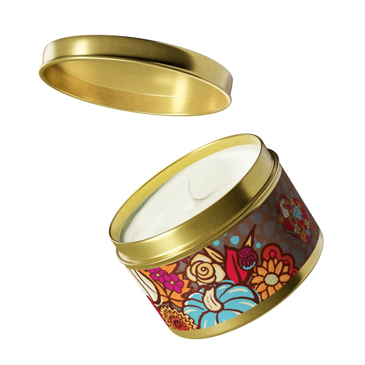 Harvest Love Tin Candle