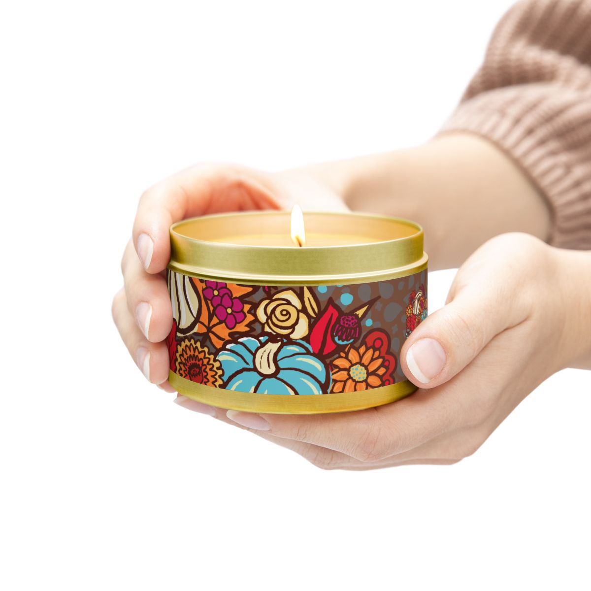 Harvest Love Tin Candle