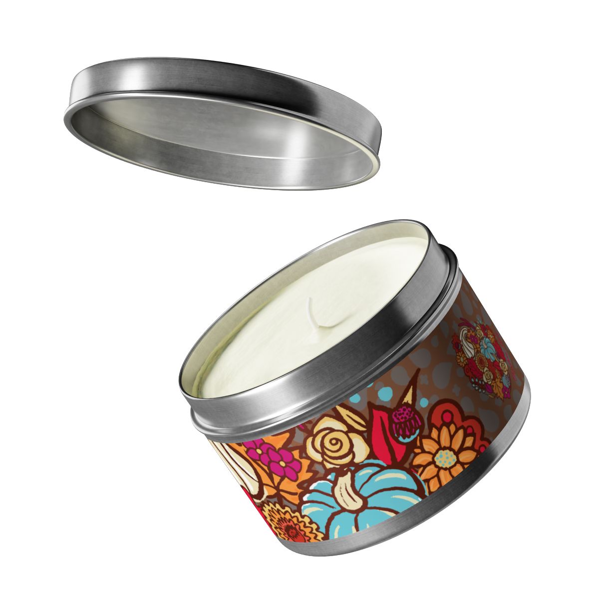 Harvest Love Tin Candle
