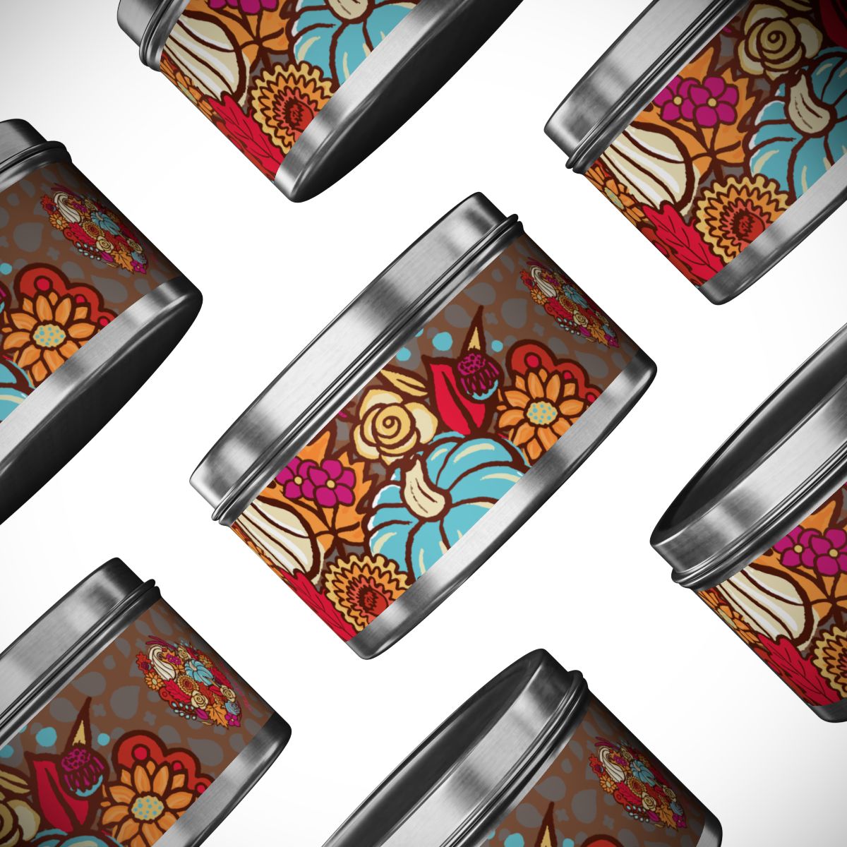 Harvest Love Tin Candle
