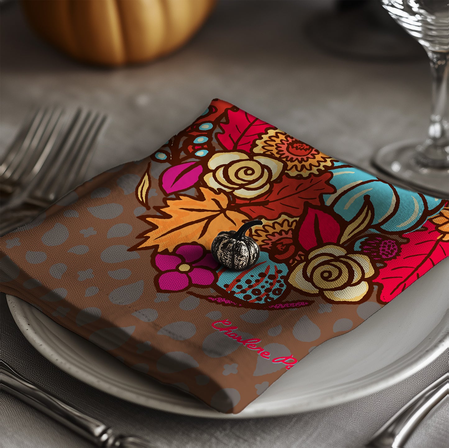 Harvest Love Cloth Napkin