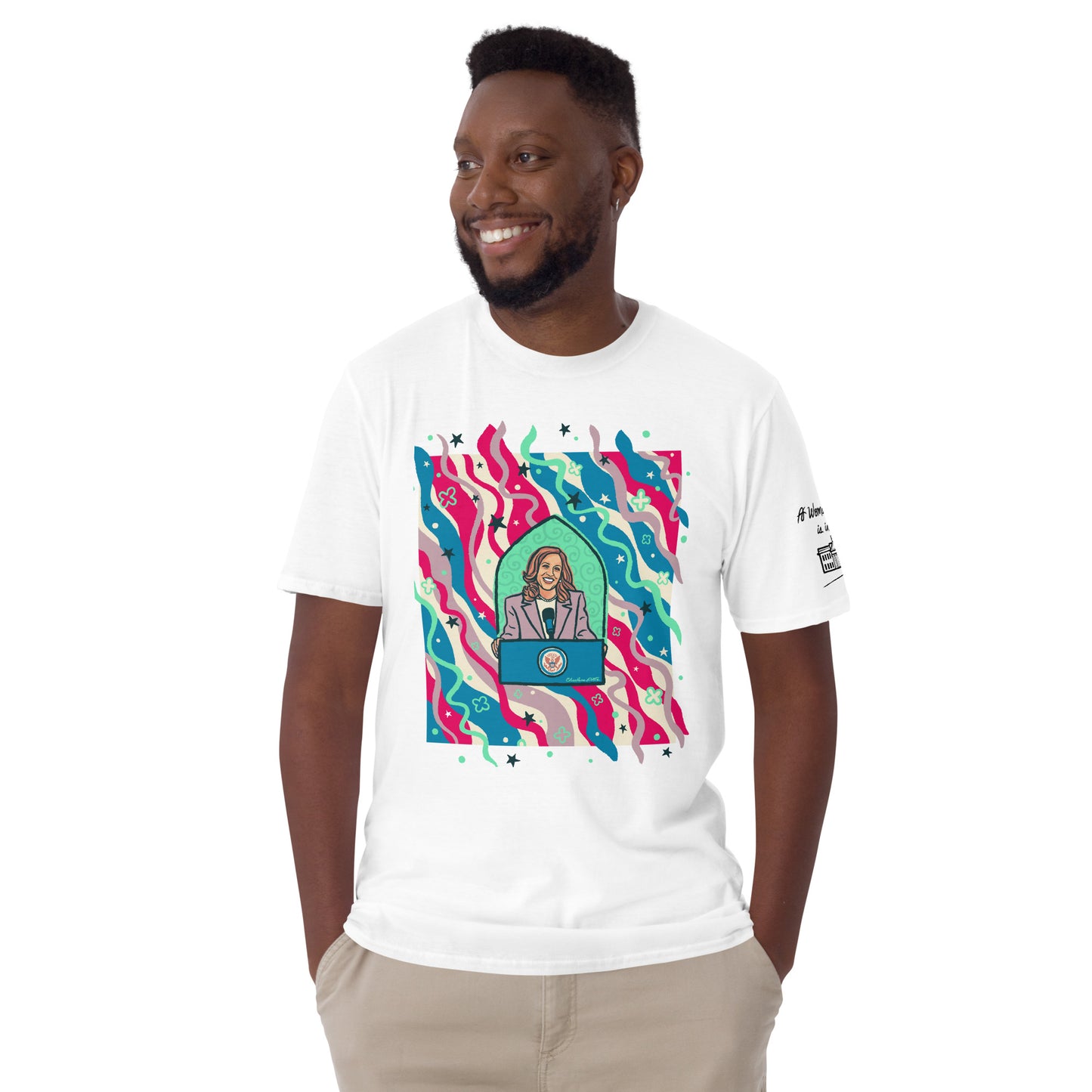 KamalaSphere Portrait Unisex T-Shirt