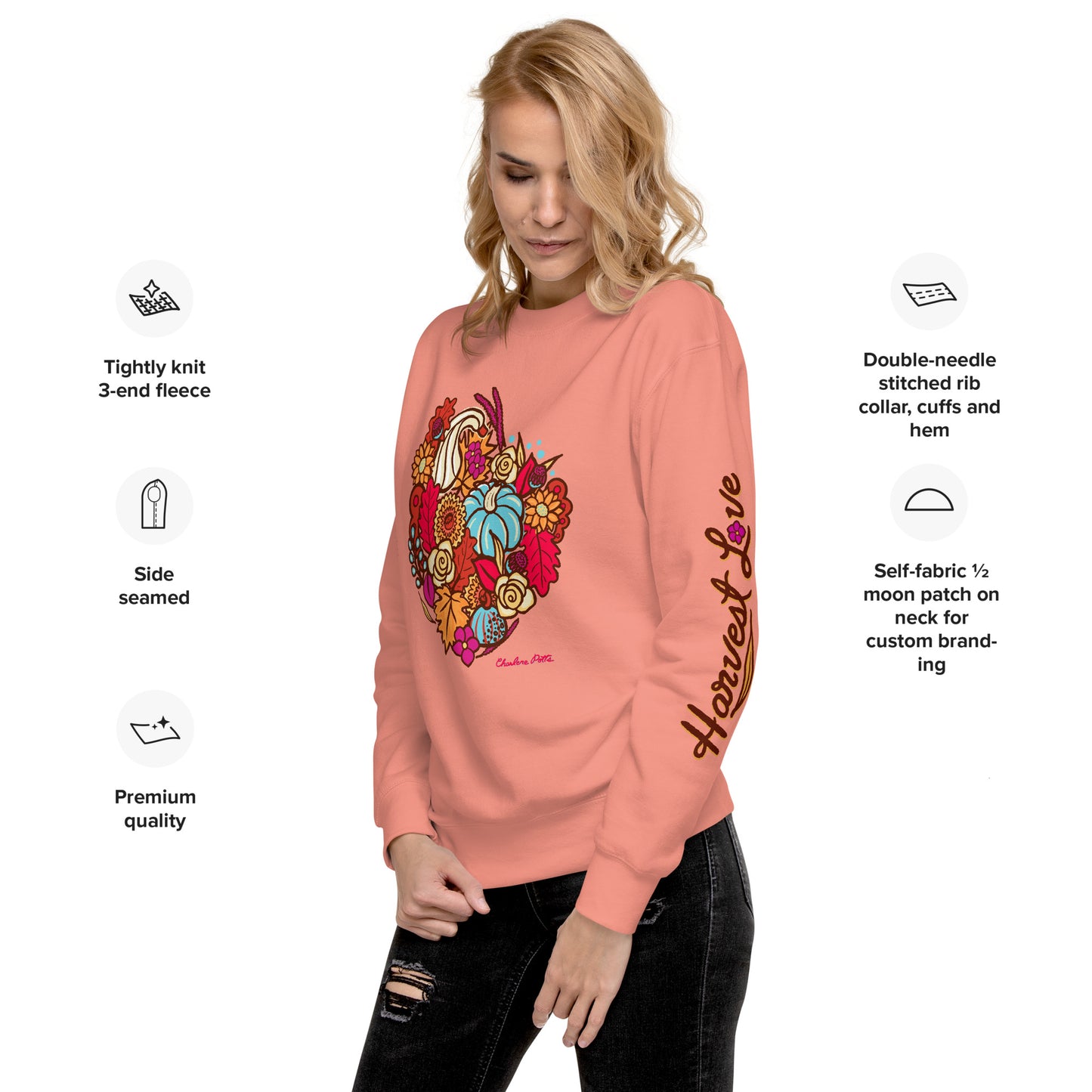 Harvest Love Unisex Premium Sweatshirt