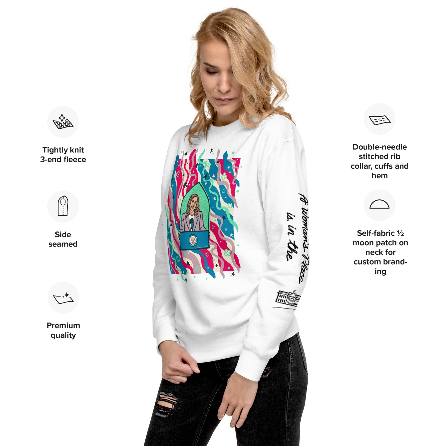 KamalaSphere Unisex Premium Sweatshirt